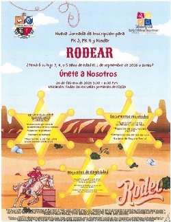 PK 3-Kinder round up Feb. 26 at 5:30 PM